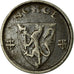 Coin, Norway, Haakon VII, 2 Öre, 1943, VF(20-25), Iron, KM:394
