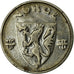 Coin, Norway, Haakon VII, 2 Öre, 1944, VF(30-35), Iron, KM:394