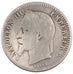 FRANCE, Napoléon III, 50 Centimes, 1864, Strasbourg, KM #814.2, F(12-15), Silver