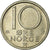 Moneda, Noruega, Olav V, 10 Öre, 1974, MBC, Cobre - níquel, KM:416