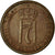 Moneda, Noruega, Haakon VII, Ore, 1952, MBC, Bronce, KM:367