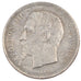 FRANCE, 50 Centimes, 1858, Paris, VF(30-35), Silver, Gadoury #414, 2.07