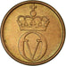 Moneta, Norwegia, Olav V, Ore, 1958, EF(40-45), Bronze, KM:403
