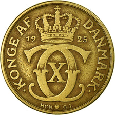 Moneta, Danimarca, Christian X, 2 Kroner, 1925, Copenhagen, BB