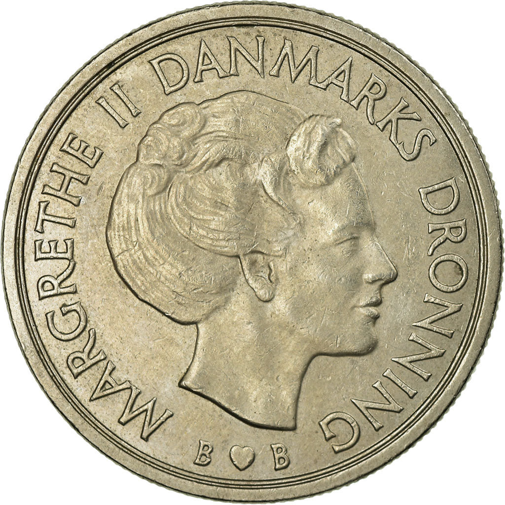 Coin, Denmark, Margrethe II, 5 Kroner, 1979, Copenhagen, EF(40-45)