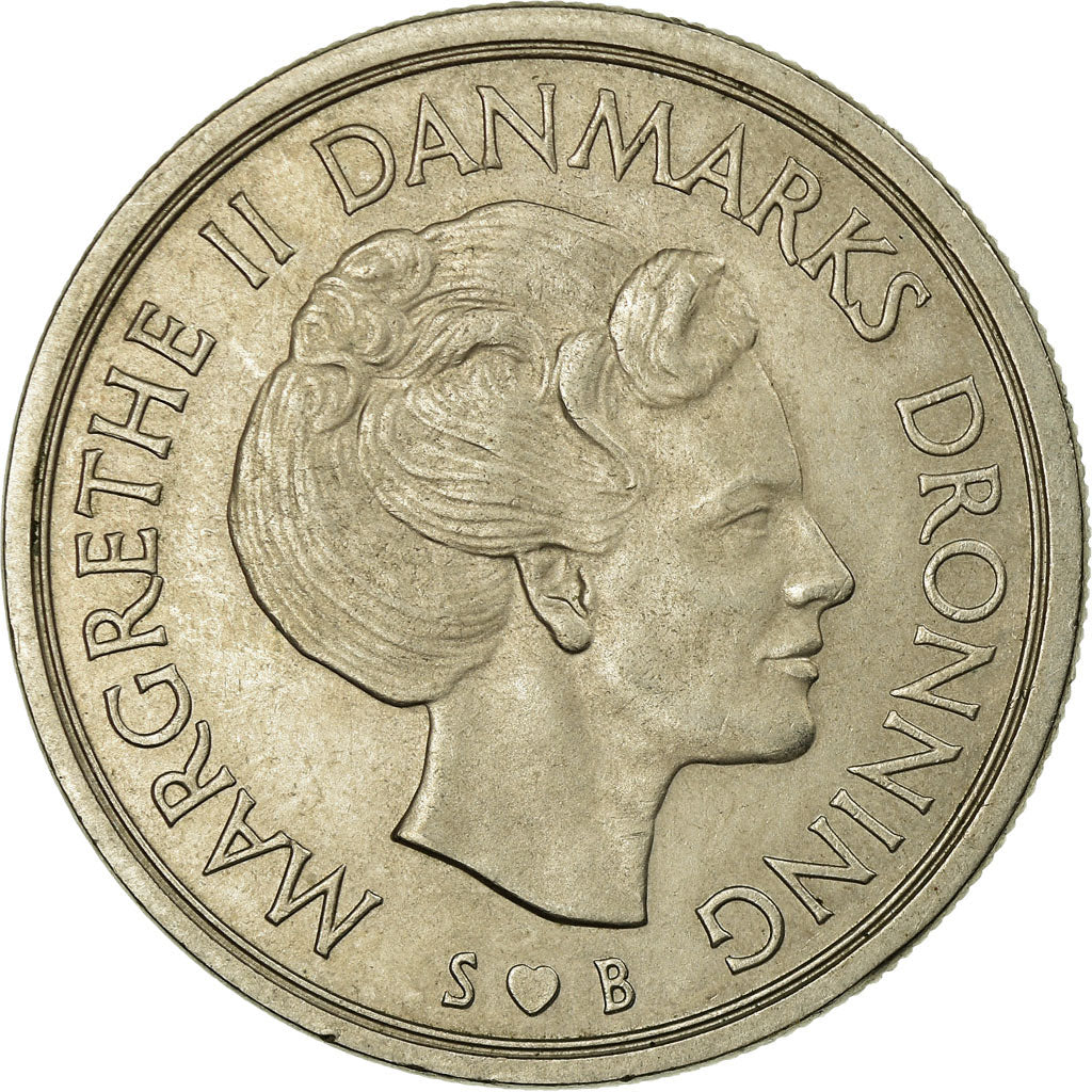 Coin, Denmark, Margrethe II, 5 Kroner, 1979, Copenhagen, EF(40-45)