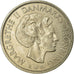 Moneda, Dinamarca, Margrethe II, Krone, 1989, Copenhagen, MBC, Cobre - níquel