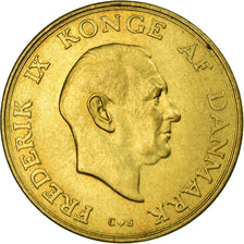 Münze, Dänemark, Frederik IX, Krone, 1956, Copenhagen, SS, Aluminum-Bronze