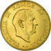 Münze, Dänemark, Frederik IX, Krone, 1956, Copenhagen, SS, Aluminum-Bronze