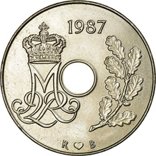 Coin, Denmark, Margrethe II, 25 Öre, 1987, Copenhagen, EF(40-45)