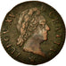 Coin, France, Louis XV, Demi sol à la vieille tête, 1/2 Sol, 1770, Reims