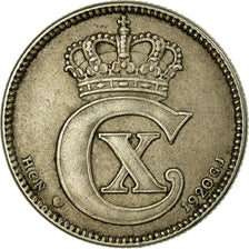 Münze, Dänemark, Christian X, 25 Öre, 1920, Copenhagen, SS, Copper-nickel