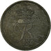 Munten, Denemarken, Frederik IX, Ore, 1963, Copenhagen, FR+, Zinc, KM:839.2