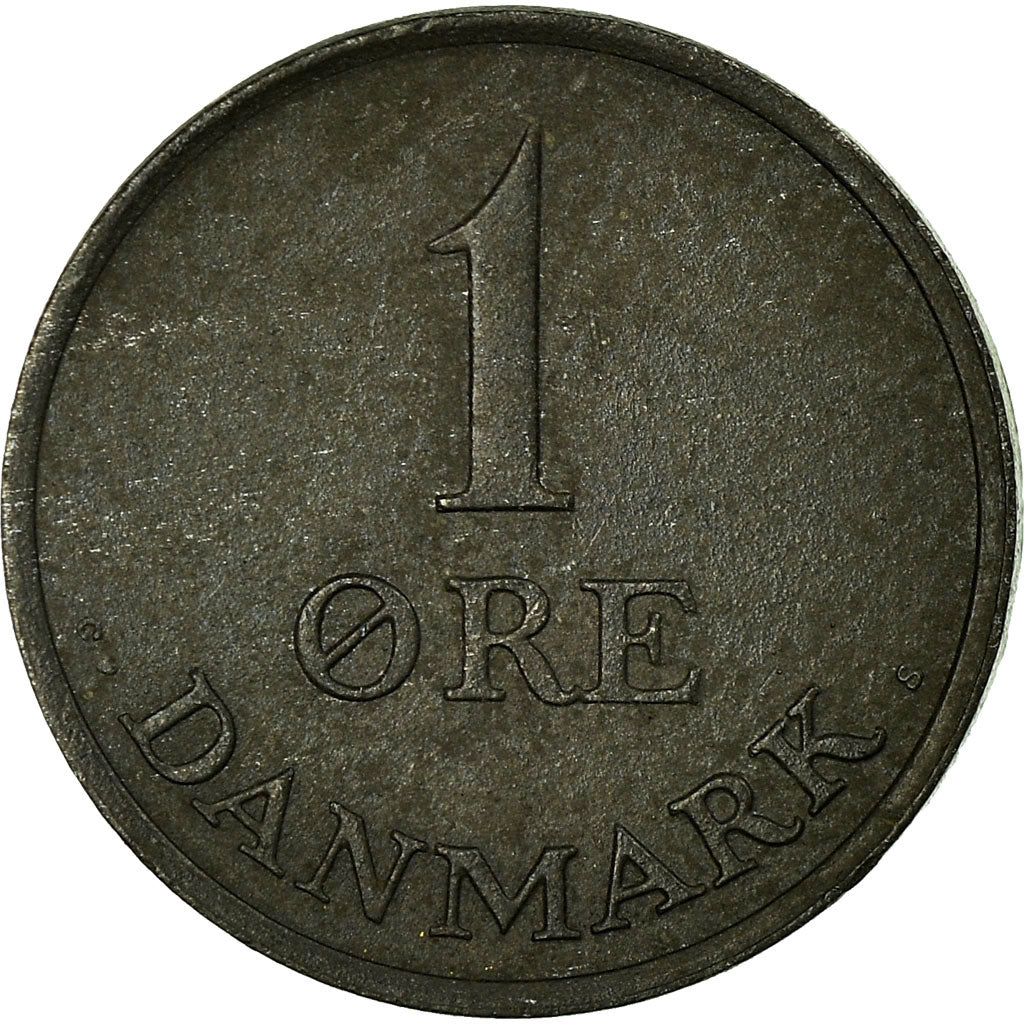 Munten, Denemarken, Frederik IX, Ore, 1963, Copenhagen, FR+, Zinc, KM:839.2