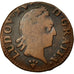 Monnaie, France, Louis XV, Liard à la vieille tête, Liard, 1773, Reims, TB
