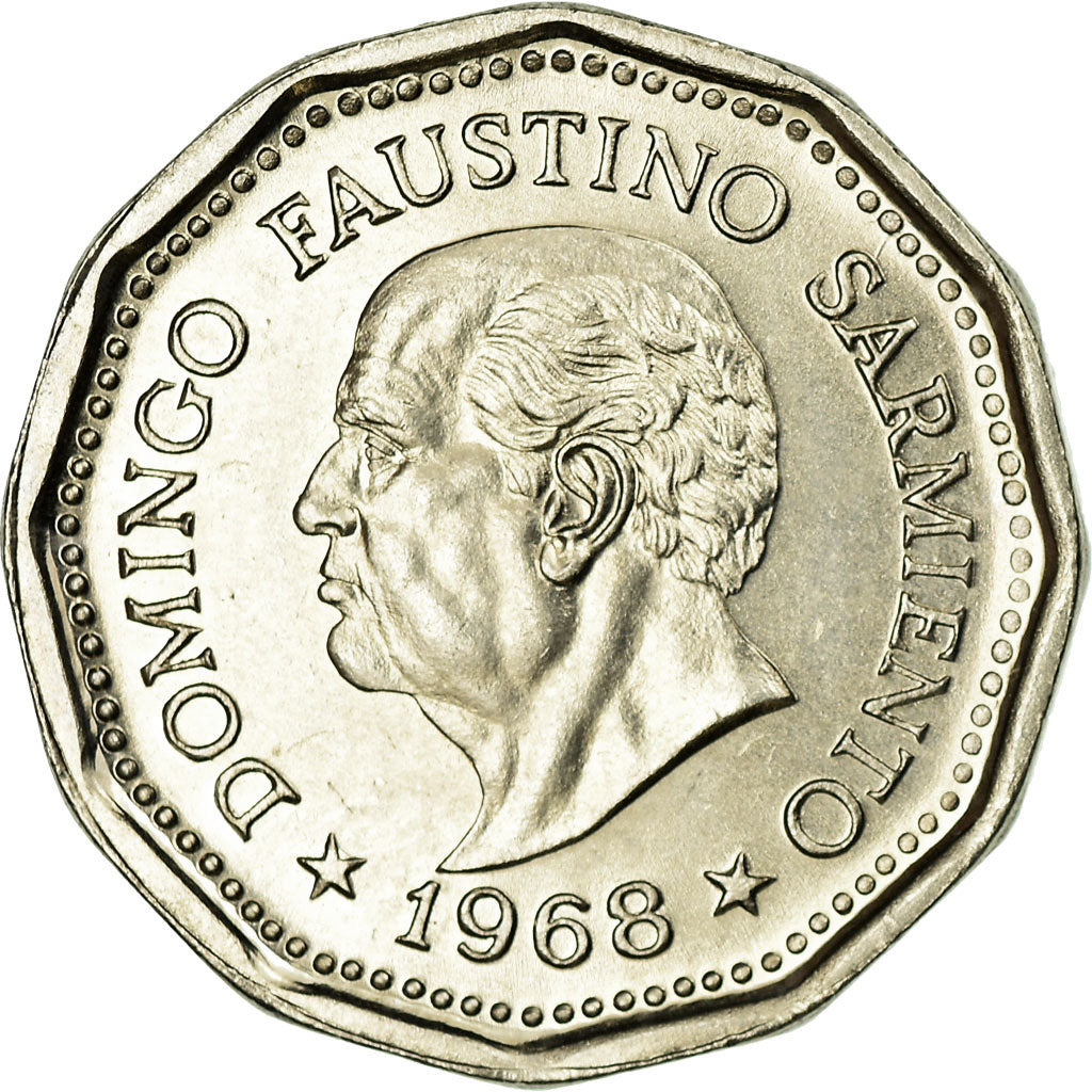 Monnaie, Argentine, 25 Pesos, 1968, TTB, Nickel Clad Steel, KM:63