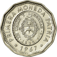 Monnaie, Argentine, 25 Pesos, 1967, TTB, Nickel Clad Steel, KM:61