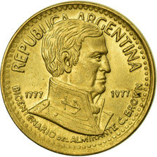 Coin, Argentina, 5 Pesos, 1977, EF(40-45), Aluminum-Bronze, KM:73
