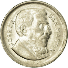Moneta, Argentina, 50 Centavos, 1953, BB, Acciaio ricoperto in nichel, KM:49