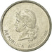 Coin, Argentina, 50 Centavos, 1988, EF(40-45), Aluminum, KM:90