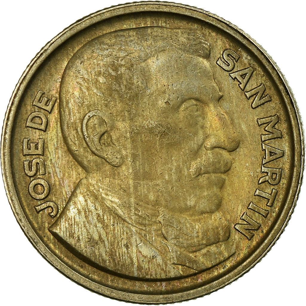 Coin, Argentina, 10 Centavos, 1950, VF(30-35), Copper-nickel, KM:44