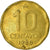 Coin, Argentina, 10 Centavos, 1988, VF(30-35), Brass, KM:98