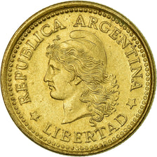 Coin, Argentina, 20 Centavos, 1974, EF(40-45), Aluminum-Bronze, KM:67