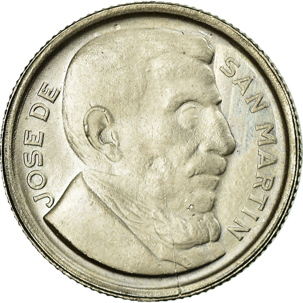 Coin, Argentina, 5 Centavos, 1953, AU(55-58), Copper-nickel, KM:46