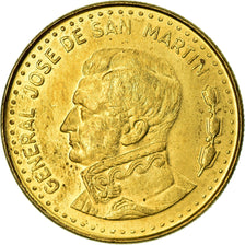 Coin, Argentina, 50 Pesos, 1981, EF(40-45), Brass Clad Steel, KM:83a