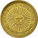 Coin, Argentina, Peso, 1975, EF(40-45), Aluminum-Bronze, KM:69