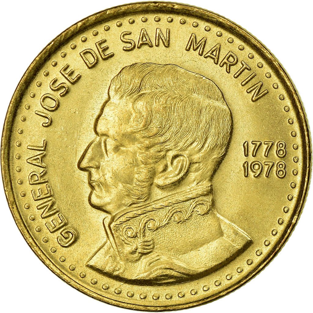 Monnaie, Argentine, 100 Pesos, 1978, SUP, Aluminum-Bronze, KM:82