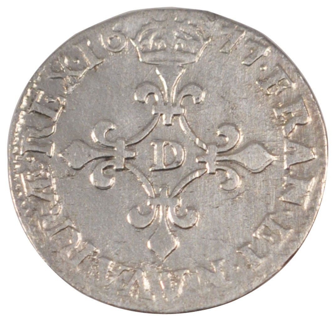 FRANCE, 4 Sols dits « des Traitants », 4 Sols, 1677, Lyon, KM #23...