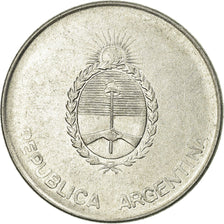 Coin, Argentina, 1000 Australes, 1990, EF(40-45), Aluminum, KM:105