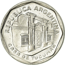 Coin, Argentina, 5 Australes, 1989, EF(40-45), Aluminum, KM:101