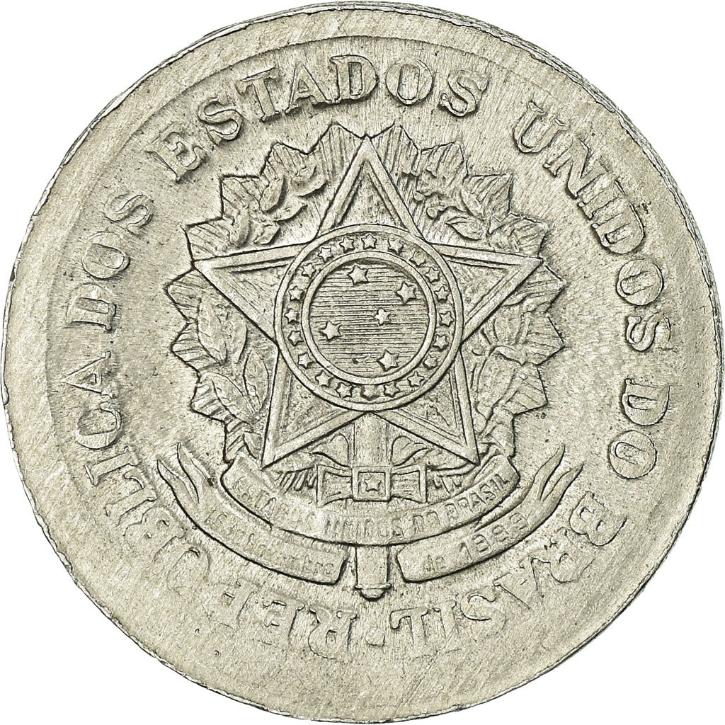 Coin, Brazil, 50 Centavos, 1957, EF(40-45), Aluminum, KM:569