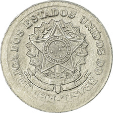 Coin, Brazil, 50 Centavos, 1957, EF(40-45), Aluminum, KM:569