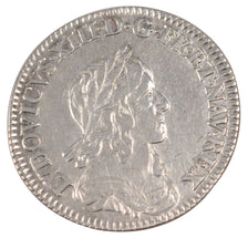 FRANCE, 1/12 Ecu, 1643, Paris, EF(40-45), Silver, Gadoury #46, 2.19