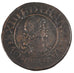 FRANCE, Double tournois, buste laurée et drapé, Double Tournois, 1638, Tours, KM