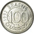 Moneta, Brazylia, 100 Cruzeiros, 1992, EF(40-45), Stal nierdzewna, KM:623