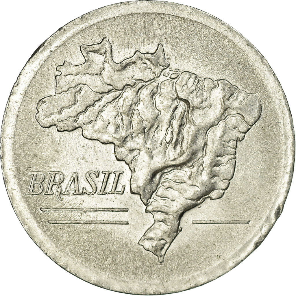 Monnaie, Brésil, 10 Cruzeiros, 1965, TTB, Aluminium, KM:572