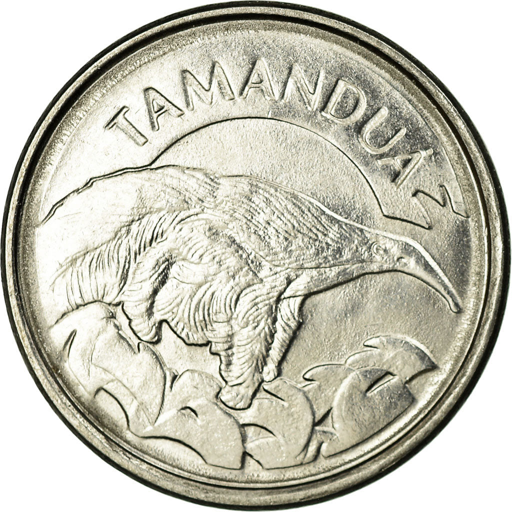 Monnaie, Brésil, 10 Cruzeiros Reais, 1993, TTB, Stainless Steel, KM:628