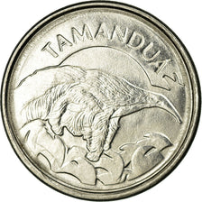 Monnaie, Brésil, 10 Cruzeiros Reais, 1993, TTB, Stainless Steel, KM:628
