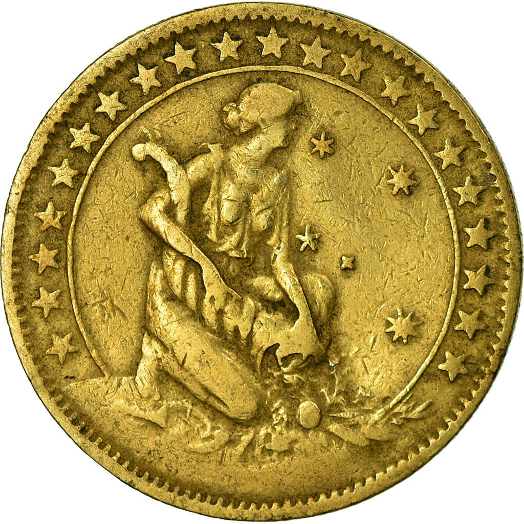 Moneta, Brasile, 500 Reis, 1928, MB, Alluminio-bronzo, KM:524