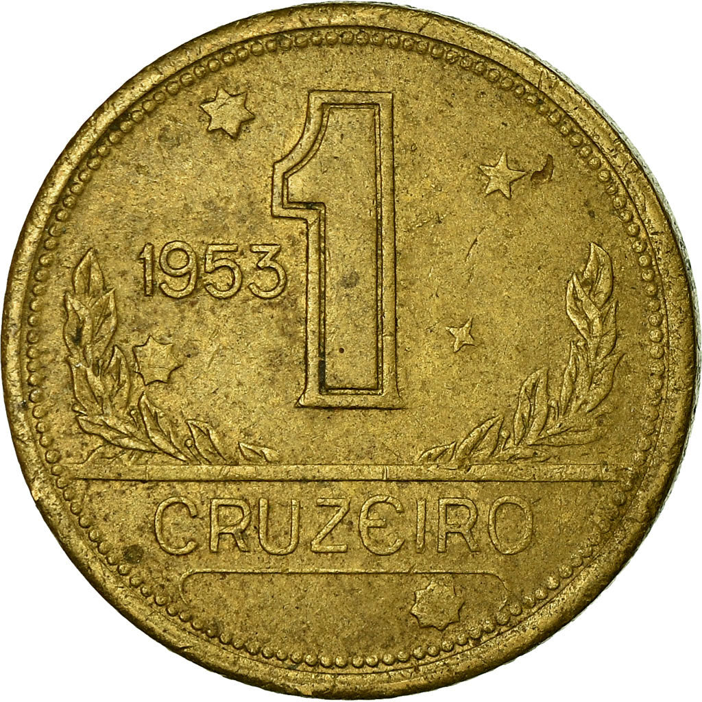 Monnaie, Brésil, Cruzeiro, 1953, TB+, Aluminum-Bronze, KM:558
