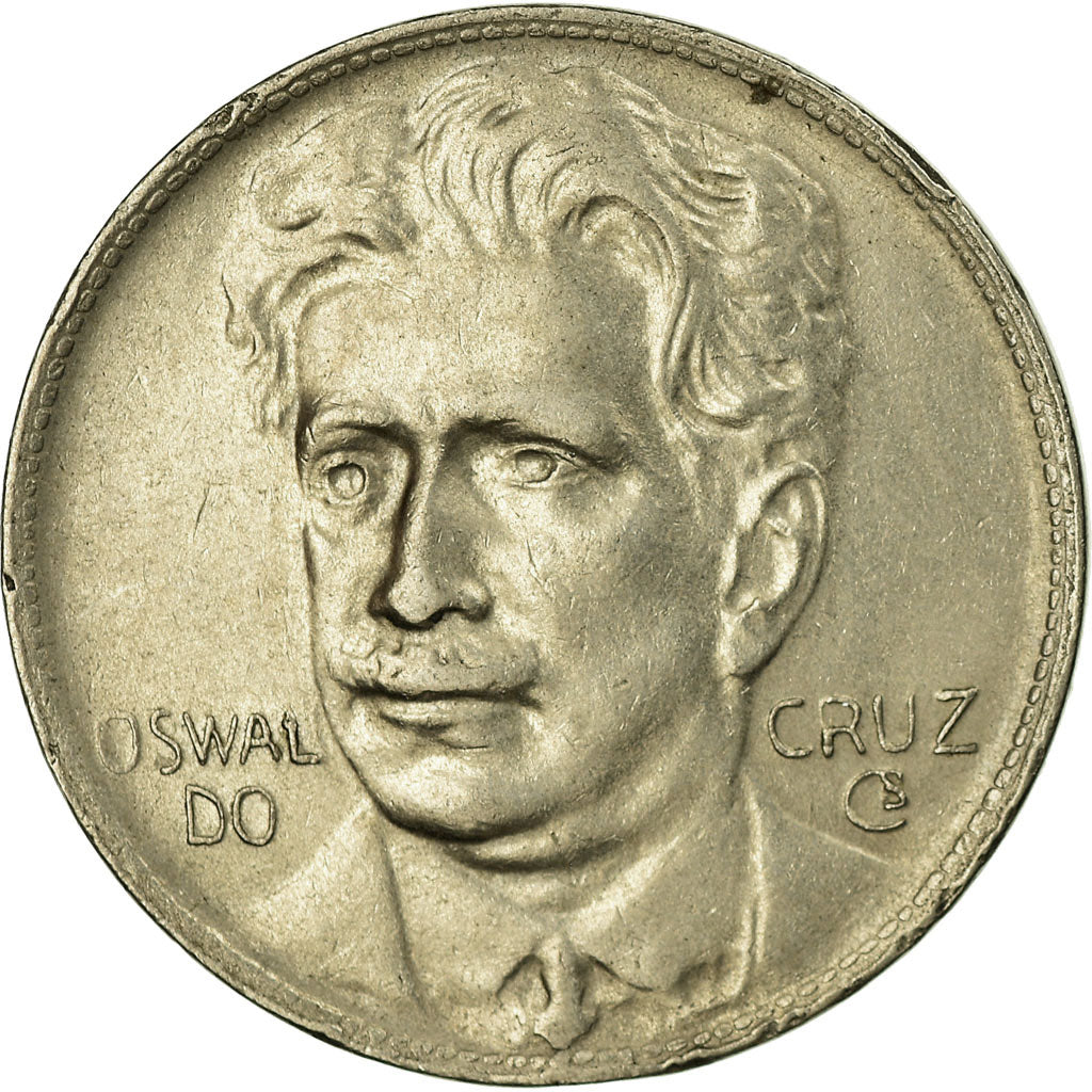 Coin, Brazil, 400 Reis, 1937, EF(40-45), Copper-nickel, KM:539