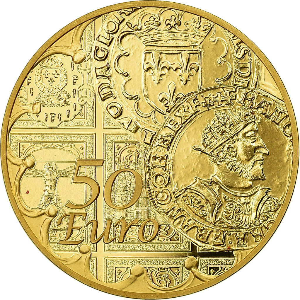 Coin, France, Monnaie de Paris, 50 Euro, Semeuse, Le Teston, 2016, MS(65-70)