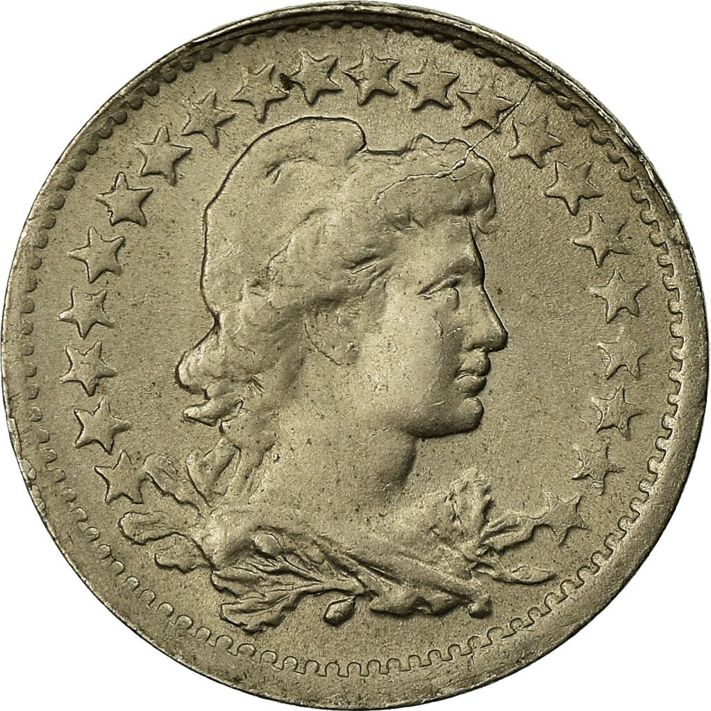 Coin, Brazil, 50 Reis, 1926, EF(40-45), Copper-nickel, KM:517