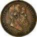 Coin, Brazil, Pedro II, 40 Reis, 1876, VF(20-25), Bronze, KM:479
