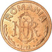 Coin, Romania, Leu, 1992, EF(40-45), Copper Clad Steel, KM:113