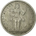Coin, New Caledonia, Franc, 1977, Paris, EF(40-45), Aluminum, KM:10